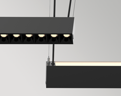 Direct/Indirect Symmetrical Baffles Deep-BISO-P