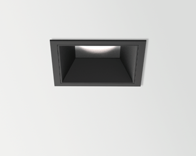 3" Square Fixed-C3-S1-F